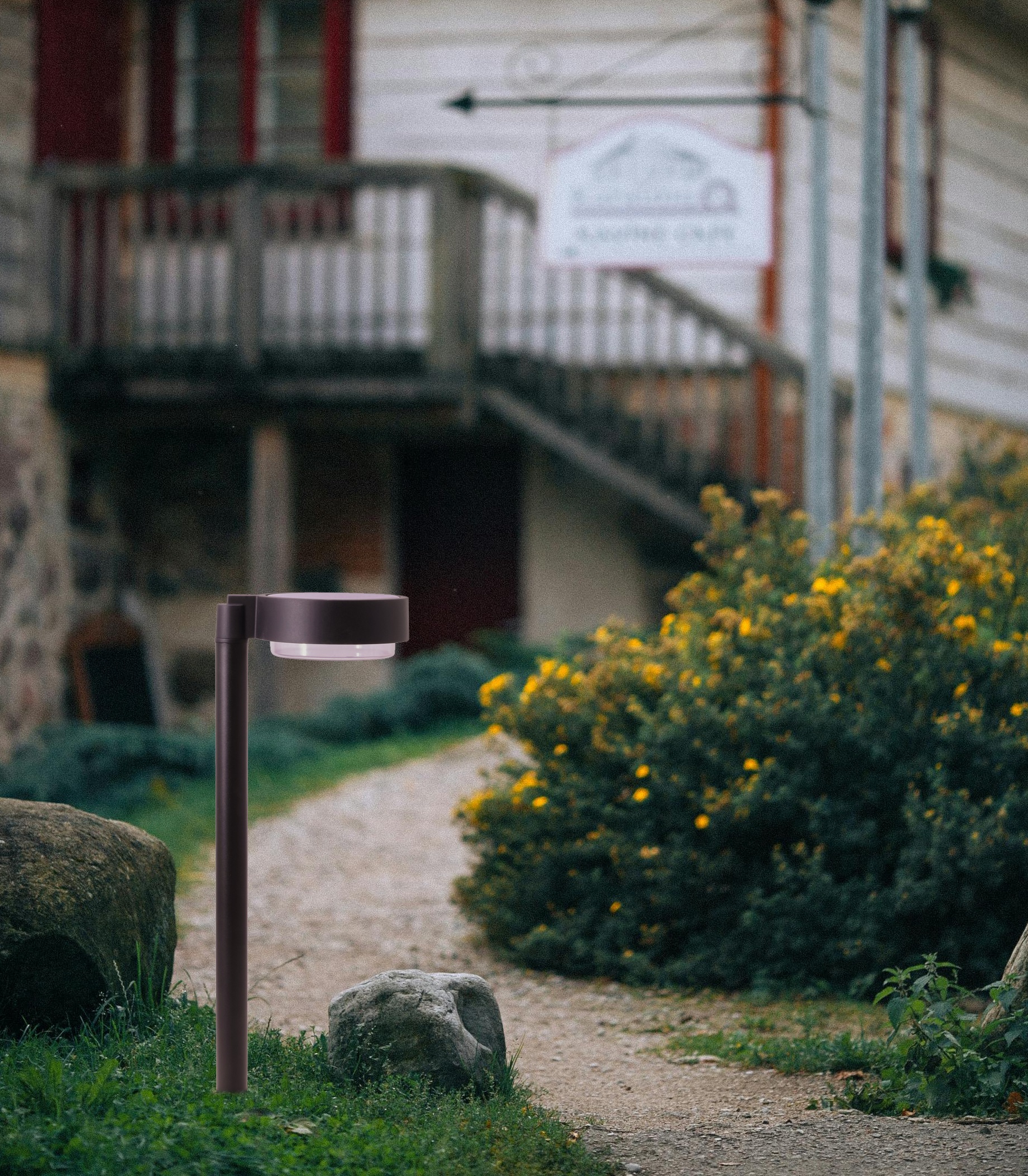 Solar Round Down Light