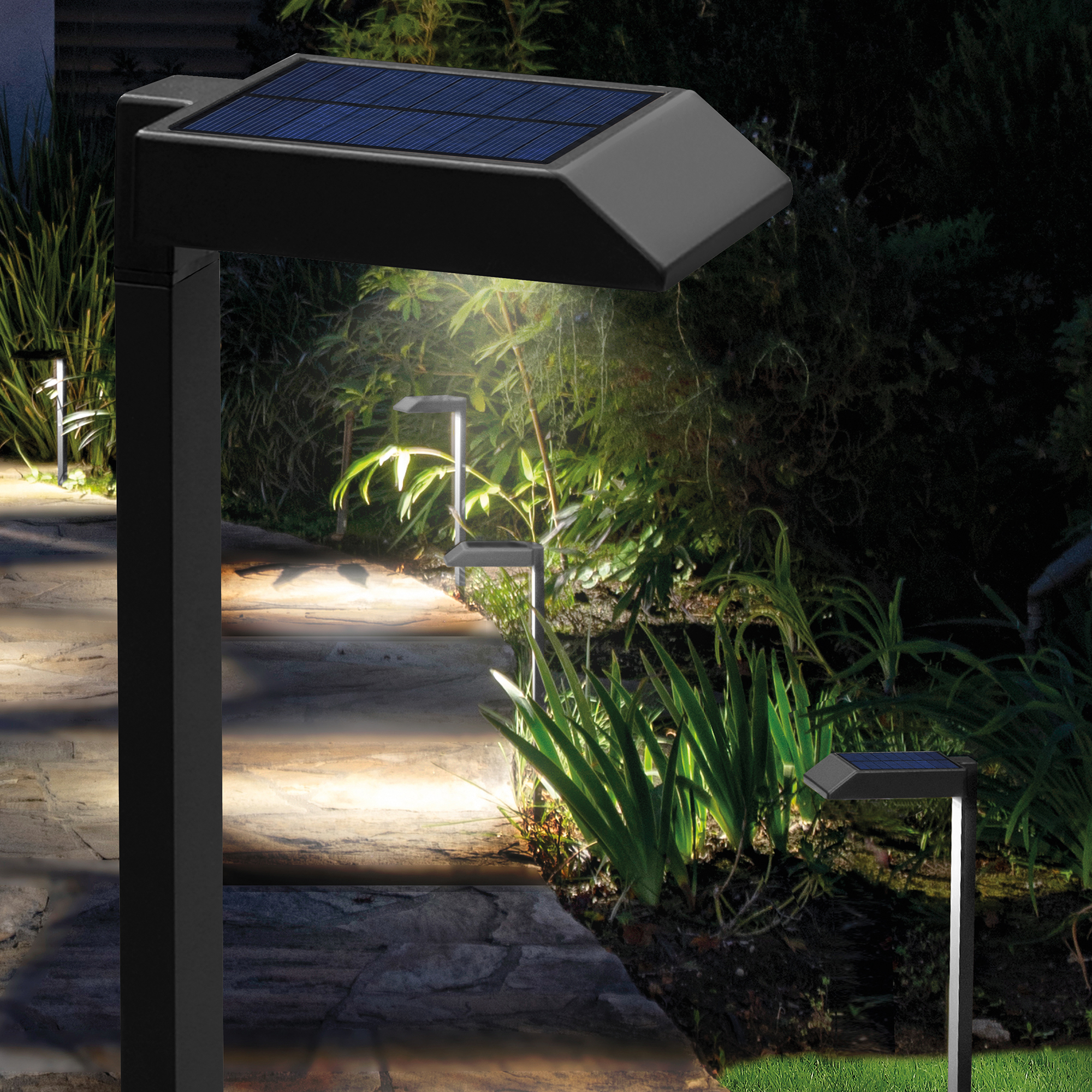 Die-casting Aluminum Solar Down Light